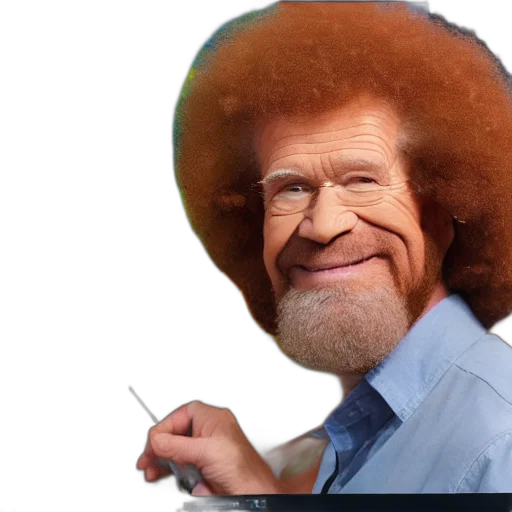 hair, face, staff, creature transparent PNG cut-out