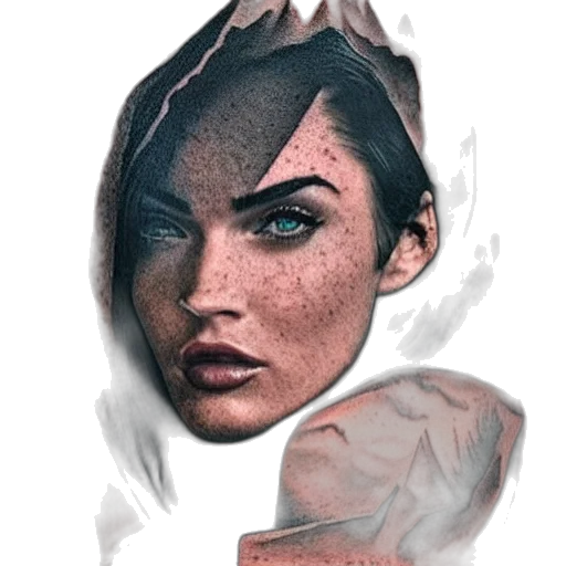 face, mask, creature, crown transparent PNG cut-out