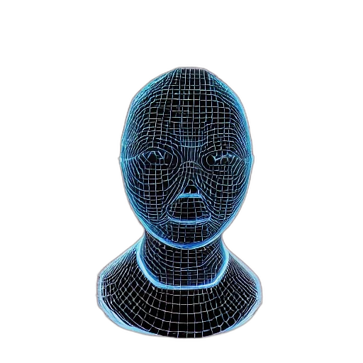 mask, robot, face, crown transparent PNG cut-out