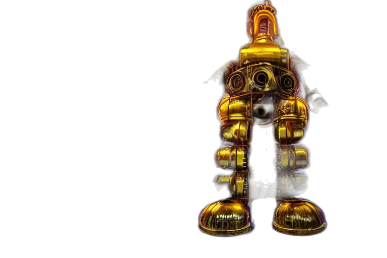 robot, weapon, staff, jewelry transparent PNG cut-out