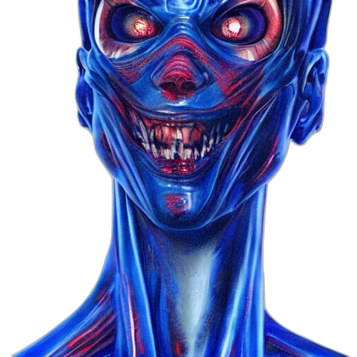 mask, face, creature, robot transparent PNG cut-out