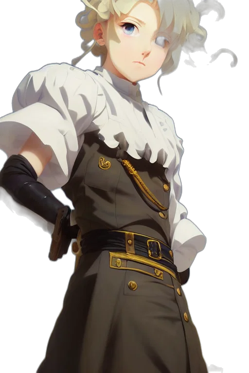 staff, crown, weapon, jacket transparent PNG cut-out