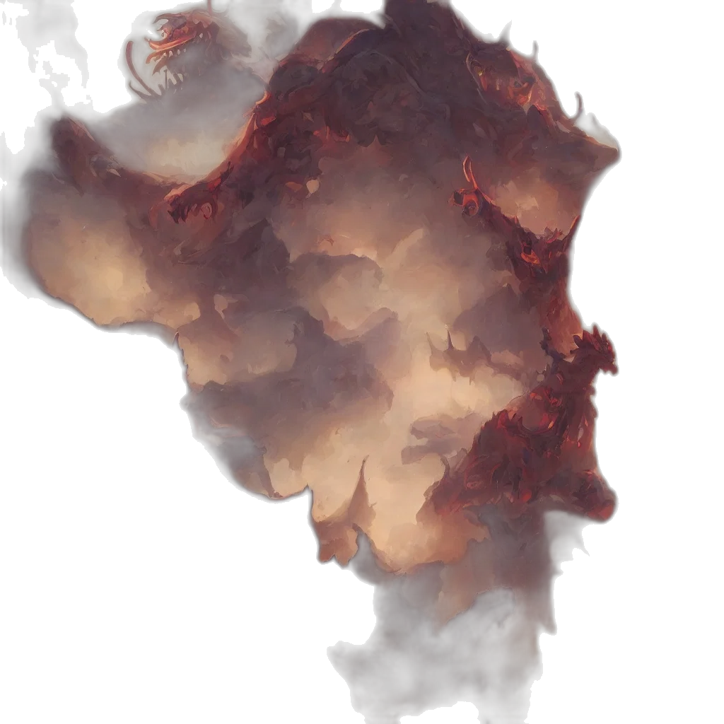 dragon, crown, creature, weapon transparent PNG cut-out