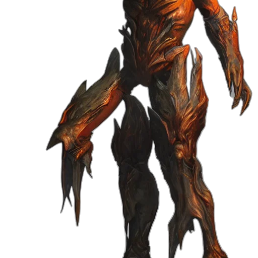 creature, robot, staff, dragon transparent PNG cut-out