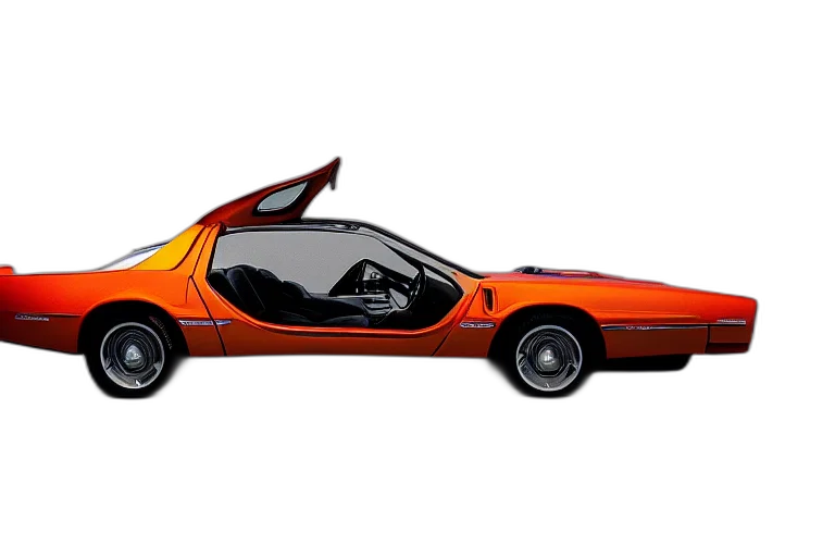 car, 3d render, concept art, photorealistic transparent PNG cut-out