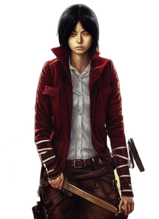 jacket, staff, weapon, concept art transparent PNG cut-out