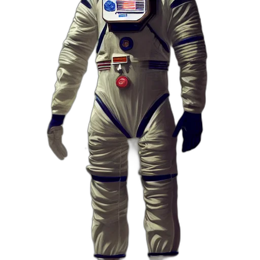 robot, jacket, staff, mask transparent PNG cut-out