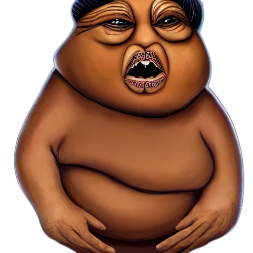creature, face, animal, concept art transparent PNG cut-out
