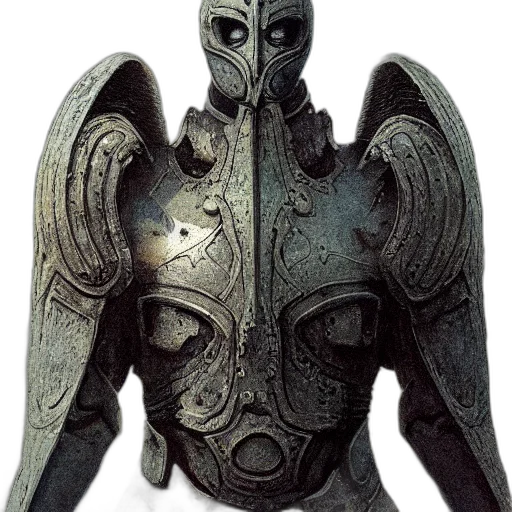 mask, sword, face, staff transparent PNG cut-out