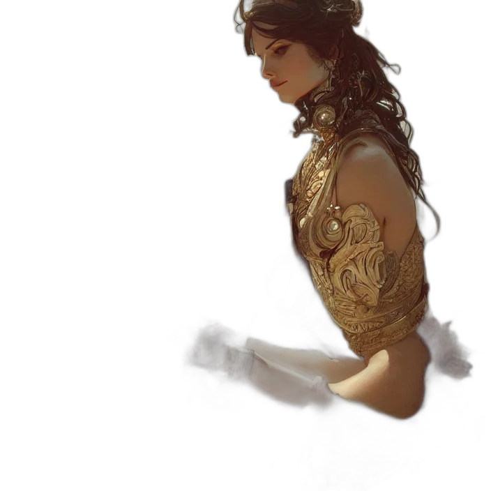 dress, jewelry, crown, mask transparent PNG cut-out