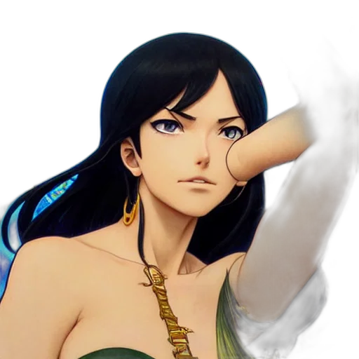 jewelry, face, staff, weapon transparent PNG cut-out