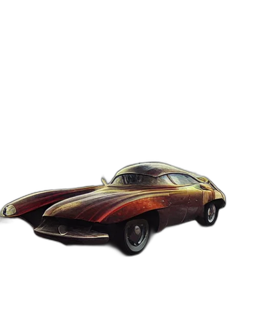 car, 3d render, concept art, photorealistic transparent PNG cut-out