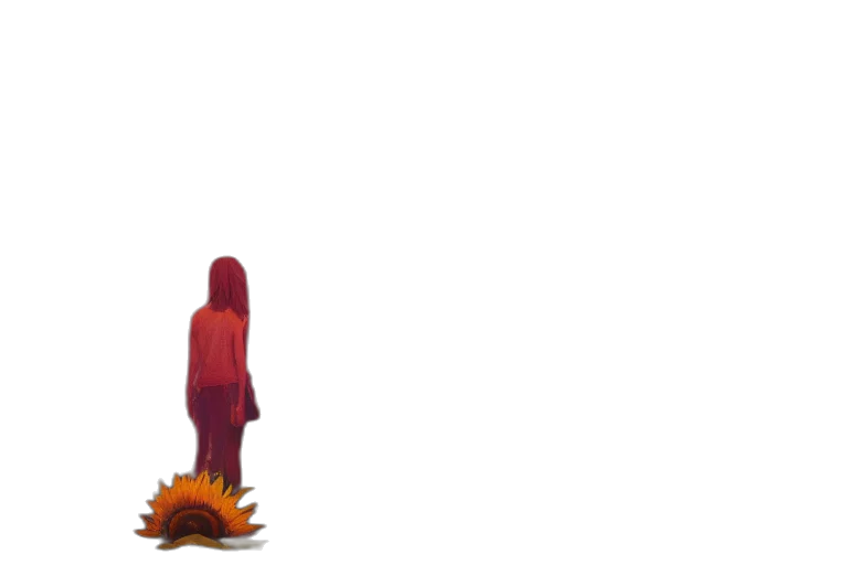 creature, hair, staff, dragon transparent PNG cut-out