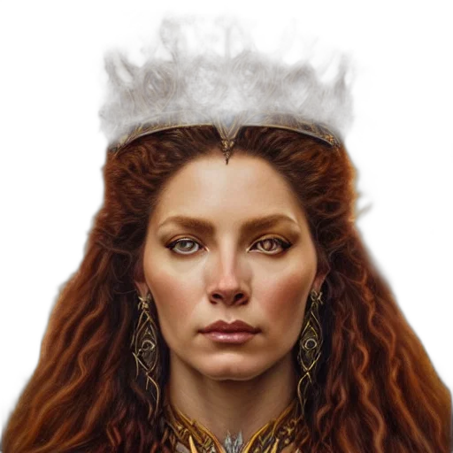 crown, face, jewelry, hair transparent PNG cut-out