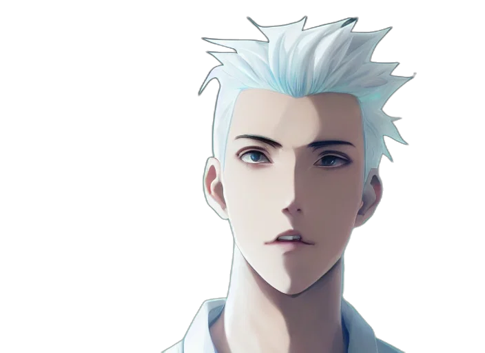 face, staff, creature, robot transparent PNG cut-out