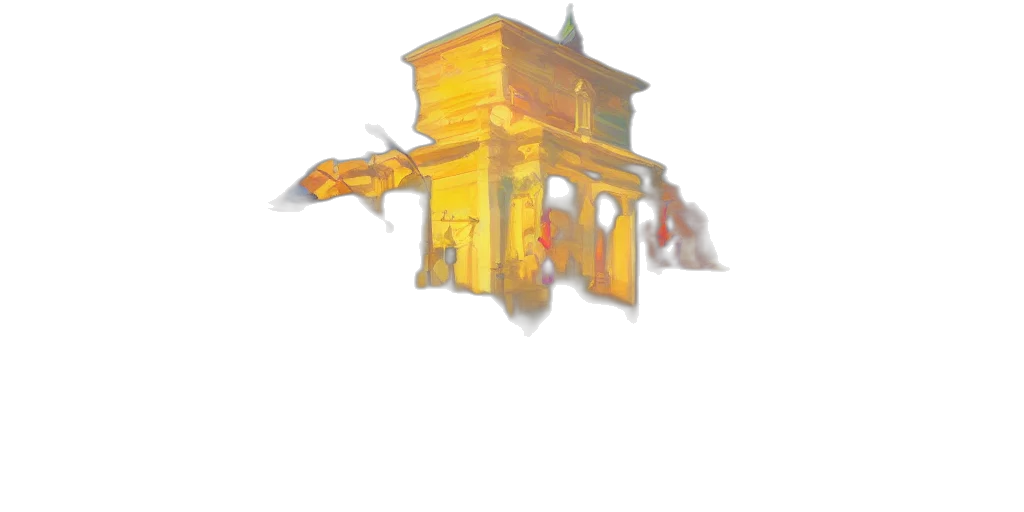 building, staff, crown, mask transparent PNG cut-out
