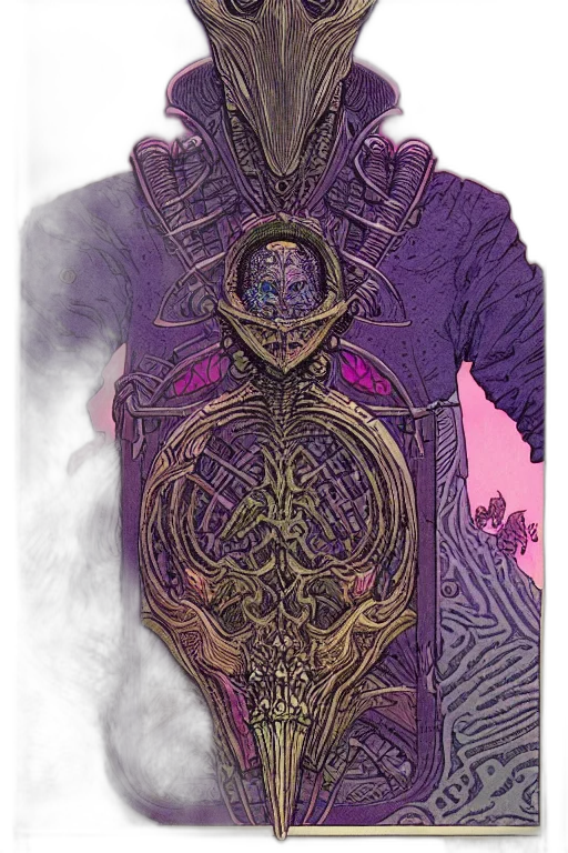 jacket, mask, dress, sword transparent PNG cut-out