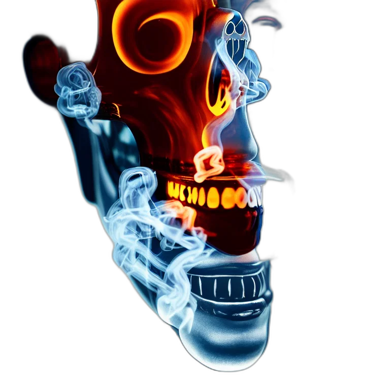 mask, bottle, robot, weapon transparent PNG cut-out