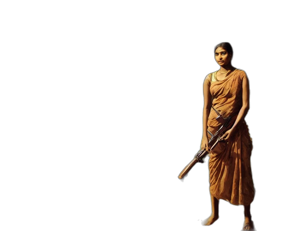 staff, dress, weapon, concept art transparent PNG cut-out