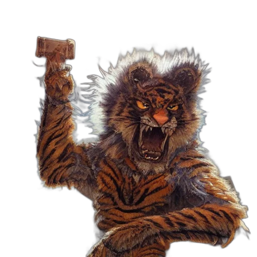 staff, animal, creature, jacket transparent PNG cut-out