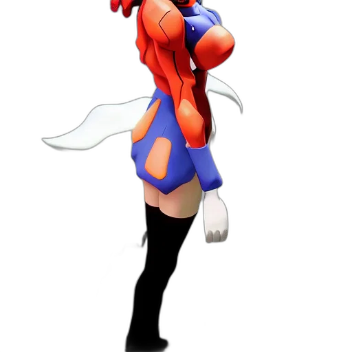 dress, staff, weapon, dragon transparent PNG cut-out