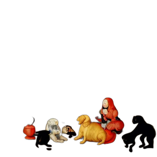 animal, creature, staff, pixel art transparent PNG cut-out