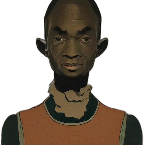 face, mask, staff, robot transparent PNG cut-out