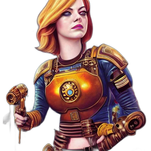 staff, robot, fantasy art, concept art transparent PNG cut-out
