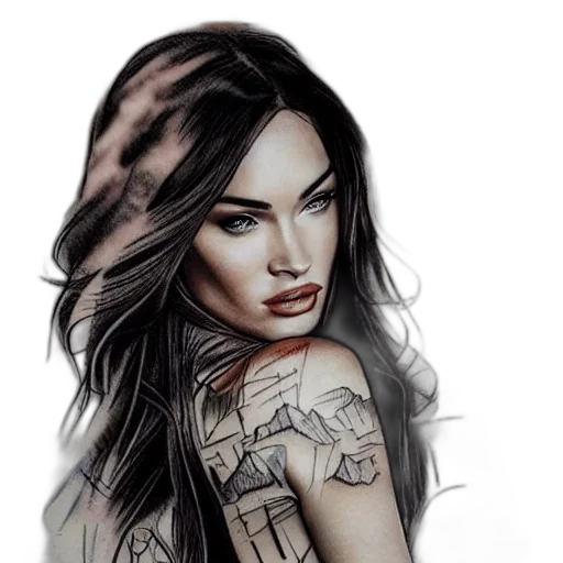 photorealistic, fantasy art, comic book art, cartoon transparent PNG cut-out