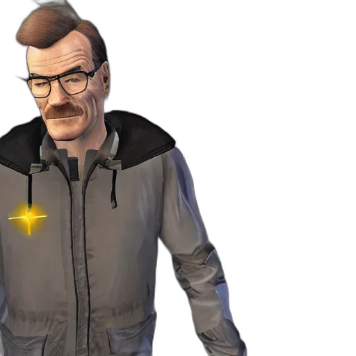jacket, staff, face, concept art transparent PNG cut-out