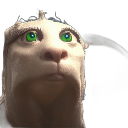 dragon, face, creature, mask transparent PNG cut-out