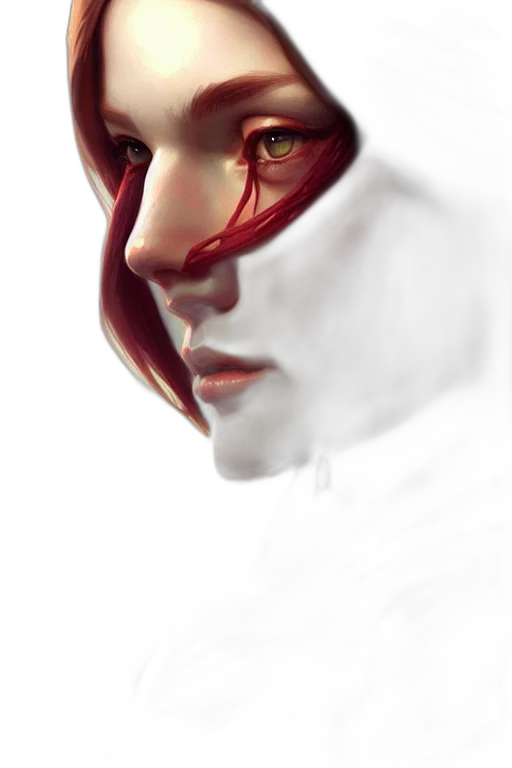 face, mask, robot, creature transparent PNG cut-out