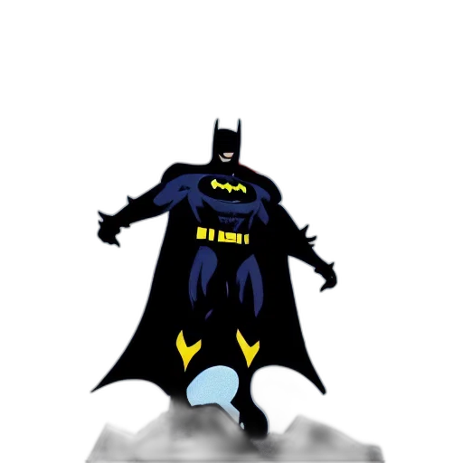 comic book art, concept art, cartoon, 3d render transparent PNG cut-out