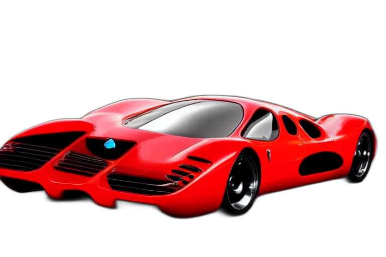 car, animal, weapon, 3d render transparent PNG cut-out