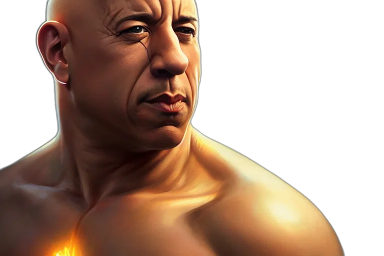face, mask, photorealistic, 3d render transparent PNG cut-out