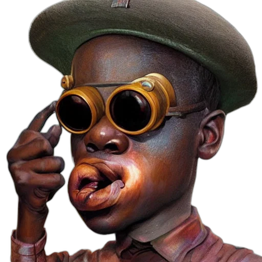 face, mask, hat, weapon transparent PNG cut-out