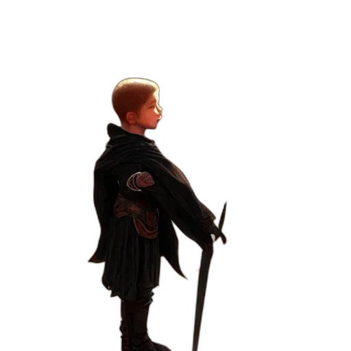 staff, sword, weapon, jacket transparent PNG cut-out
