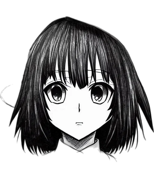 face, mask, hair, robot transparent PNG cut-out