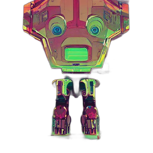robot, mask, creature, face transparent PNG cut-out