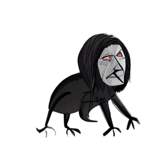 creature, animal, hair, mask transparent PNG cut-out
