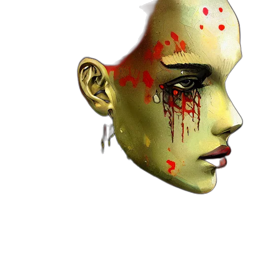 mask, face, photorealistic, concept art transparent PNG cut-out