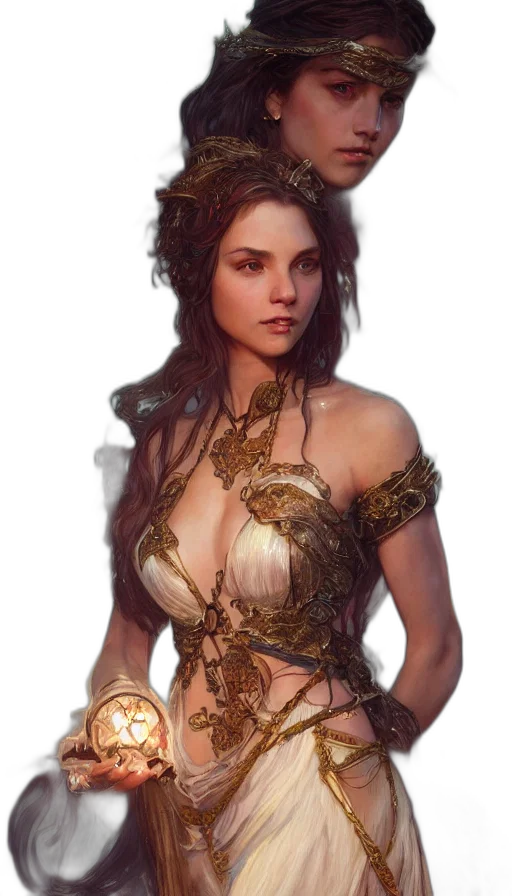 dress, jewelry, crown, dragon transparent PNG cut-out