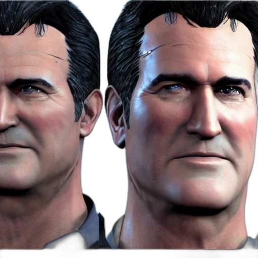 face, 3d render, photorealistic, concept art transparent PNG cut-out