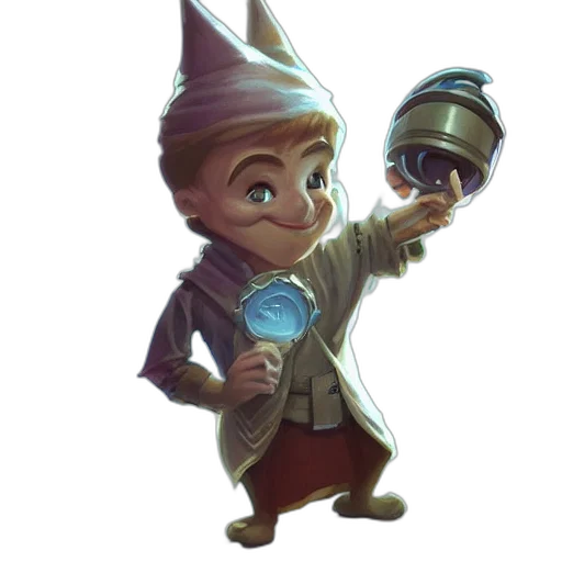 staff, concept art, fantasy art, 3d render transparent PNG cut-out