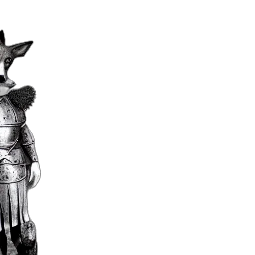robot, sword, crown, staff transparent PNG cut-out