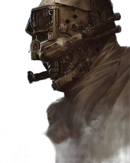 mask, face, robot, weapon transparent PNG cut-out