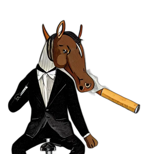 staff, animal, concept art, cartoon transparent PNG cut-out