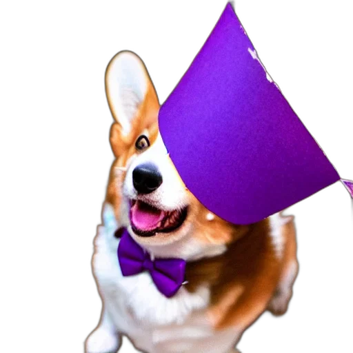 hat, umbrella, staff, animal transparent PNG cut-out