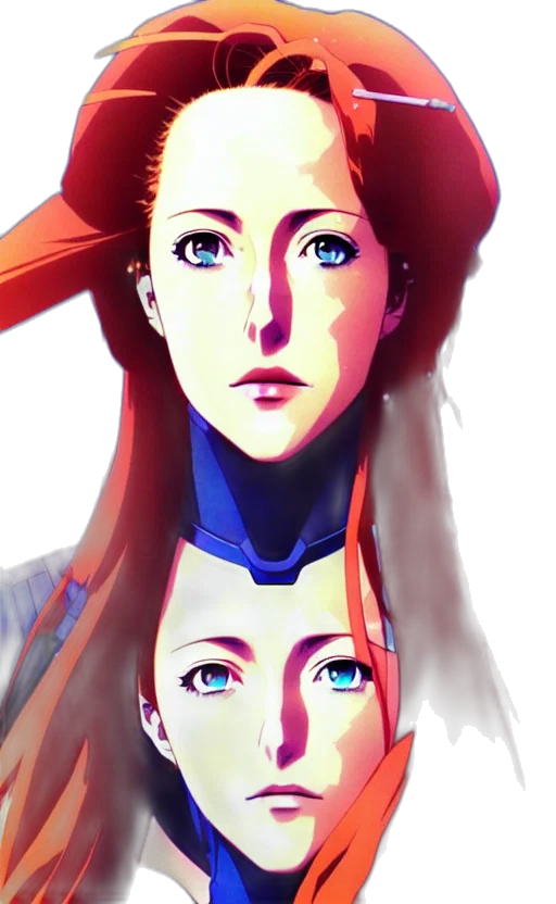 face, crown, concept art, anime transparent PNG cut-out
