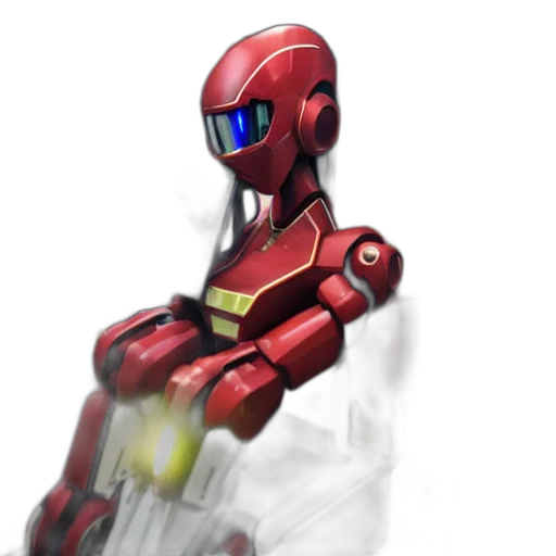 robot, weapon, staff, concept art transparent PNG cut-out
